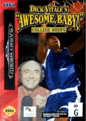 Dick Vitale's 'Awesome, Baby!' College Hoops (USA) box cover front